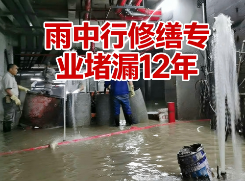 随州地下室防水堵漏案例